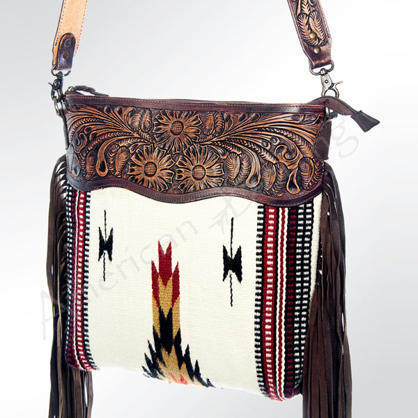 LC-ADBGZ238 Crossbody Genuine Western Leather Women Bag