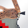 LC-ADBGZ249 Clutch Genuine Western Leather Women Bag