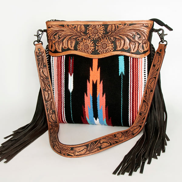 LC-ADBGZ251 Crossbody Genuine Western Leather Women Bag