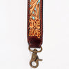 LC-ADSTF119 Hand Tooled Genuine Leather Handle Strap