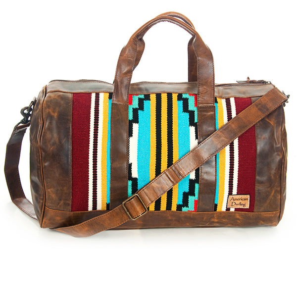 GIBG210 Duffel Genuine Western Leather Women Bag