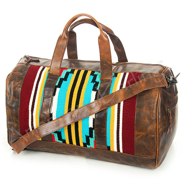GIBG210 Duffel Genuine Western Leather Women Bag