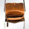 ADBG584 American Darling Hand Tooled Floral Carved & Braided Western Leather Organiser Bag