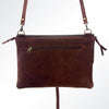 ADBG570TAW American Darling Texas Tooled Leather & Hair-On Cowhide Western Crossbody Bag