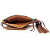 ADBG344 American Darling Hand Tooled Saddle Blanket Wristlet Bag