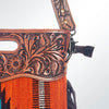 ADBG610 American Darling Hand Tooled Floral & Saddle Blanket Western Signature Cross Body Bag