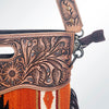 ADBG610 American Darling Hand Tooled Floral & Saddle Blanket Western Signature Cross Body Bag