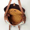 ADBG588 American Darling Hand Tooled Floral Carved & Saddle Blanket Western Leather Duffel Bag