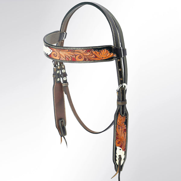 LC-ADEE305-HS Western Leather Headstall