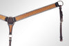 LC-ADEE310-BC Western Leather Breast Collar