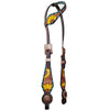 ADPAR144-Western Leather One Ear Headstall