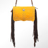 ADBG530 American Darling Rivetted Concho Hair-On Cowhide Western Small Cross body Bag