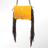 ADBG530 American Darling Rivetted Concho Hair-On Cowhide Western Small Cross body Bag