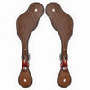 BER101-Western American Leather Spur Strap