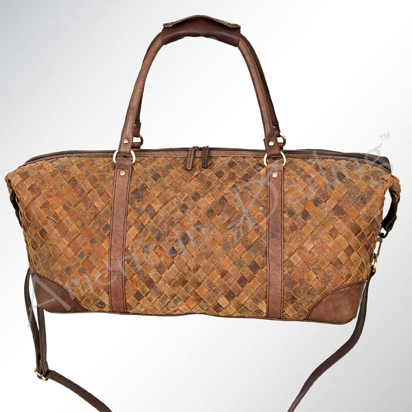LC-ADBGI123A Duffel Genuine Western Leather Women Bag