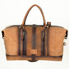 LC-ADBGI134 Duffel Hair On Genuine Western Leather Women Bag