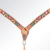 LC-ADPAF121-BC Western Leather Breast Collar