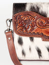 LC-ADBGZ280 Crossbody Hair-On Genuine Western Leather Women Bag
