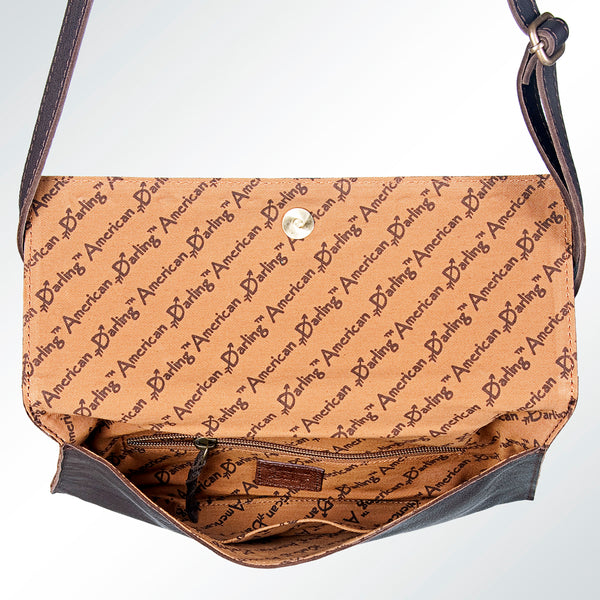 LC-ADBGZ282 Crossbody Genuine Western Leather Women Bag