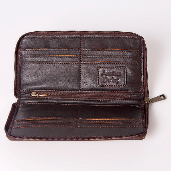 LC-ADBGZ286 Wallet Genuine Western Leather Women Bag