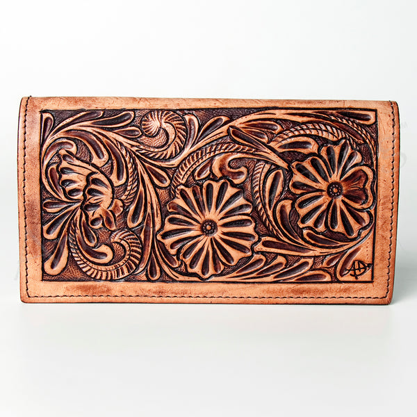 LC-ADBGZ291 Wallet Genuine Western Leather Women Bag