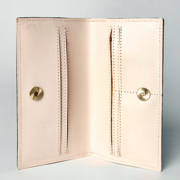 LC-ADBGZ291 Wallet Genuine Western Leather Women Bag
