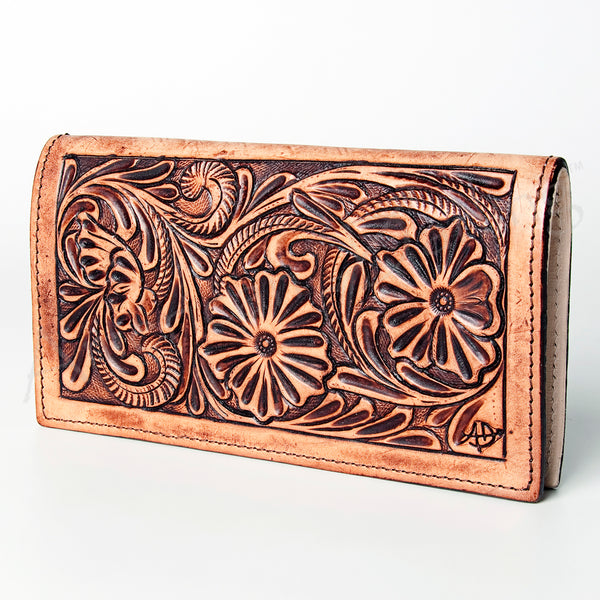 LC-ADBGZ291 Wallet Genuine Western Leather Women Bag