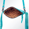 ADBGS142 Mini Crossbody - Hair-On Leather Fringe Bag with Removable Strap