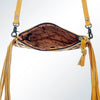 ADBGS142 Mini Crossbody - Hair-On Leather Fringe Bag with Removable Strap