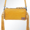 ADBGS142 Mini Crossbody - Hair-On Leather Fringe Bag with Removable Strap