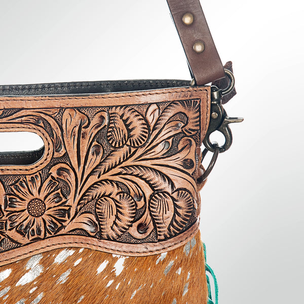 ADBGS146 Crossbody Genuine Western Leather Women Bag Caddy