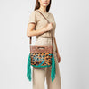 ADBGS146 Crossbody Genuine Western Leather Women Bag Teah