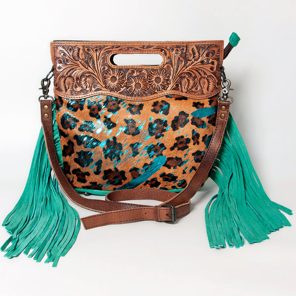 ADBGS146 Crossbody Genuine Western Leather Women Bag Teah