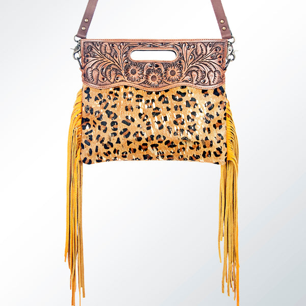 ADBGS146 Crossbody Genuine Western Leather Women Bag Teah