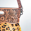 ADBGS146 Crossbody Genuine Western Leather Women Bag Teah