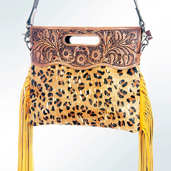 ADBGS146 Crossbody Genuine Western Leather Women Bag Teah