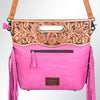 ADBGS146 Crossbody Genuine Western Leather Women Bag Caddy