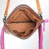 ADBGS146 Crossbody Genuine Western Leather Women Bag Caddy