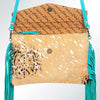 ADBGS178 Envelope Genuine Western Leather Women Bag
