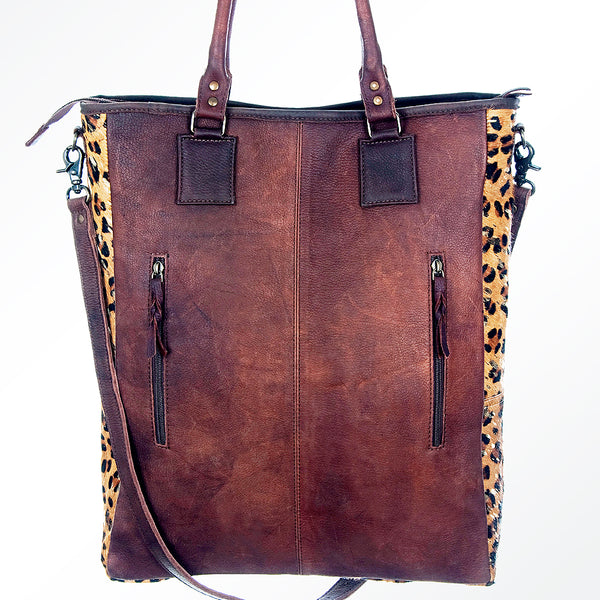 ADBG592 American Darling Hair-On Cowhide Western Leather Tote Bag