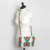 ADBG594 American Darling Hand Woven Saddle Blanket Western Leather Small Cross body Bag