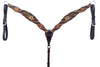 BER107-Western Leather Breast Collar