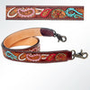 LC-ADSTF139 Hand Tooled Genuine Leather Handle Strap