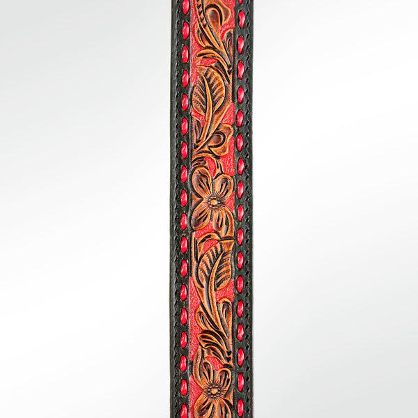 LC-ADSTF143 Hand Tooled Genuine Leather Handle Strap