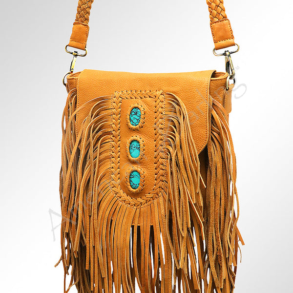 LC-ADBGM125 Messenger Genuine Western Leather Women Bag