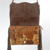 ADBG640 American Darling Hair-On Cowhide Western Small Cross body Bag with Fringes