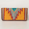 ADBG644 American Darling Southwestern Saddle Blanket Wallet with Genuine Leather Trim