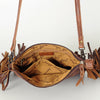 ADBG614 American Darling Handcrafted Western Leather Cross body Bag with Fringes
