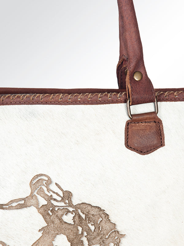 ADBGS118G Tote Hair-On Genuine Western Leather Women Bag Cady