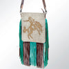 LC-ADBG647 Crossbody Hair-On Genuine Western Leather Women Bag